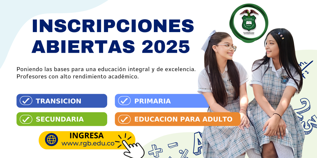 Incripciones Abiertas 2025 Primaria Clei Rgb