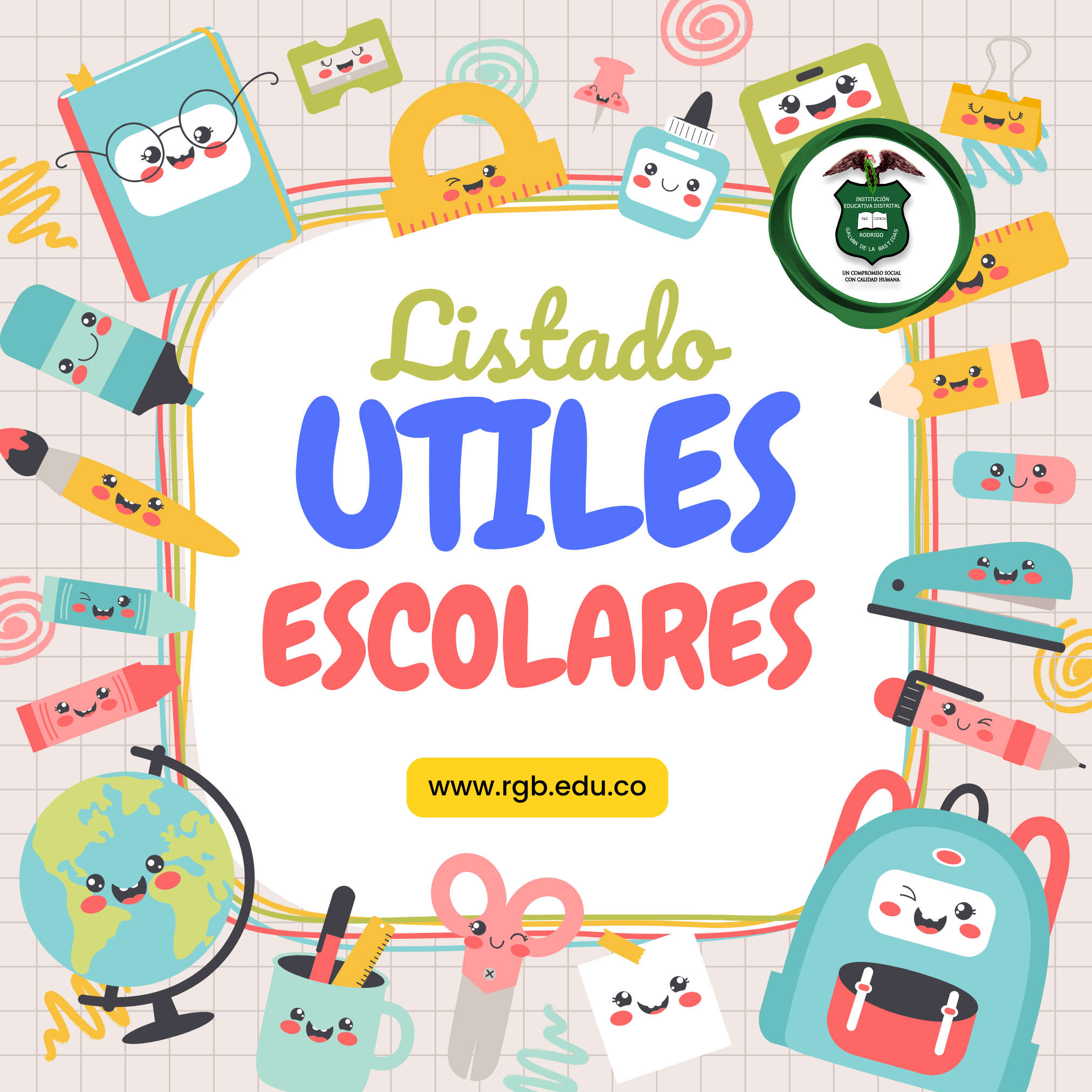 LISTA DE UTILES ESCOLARES