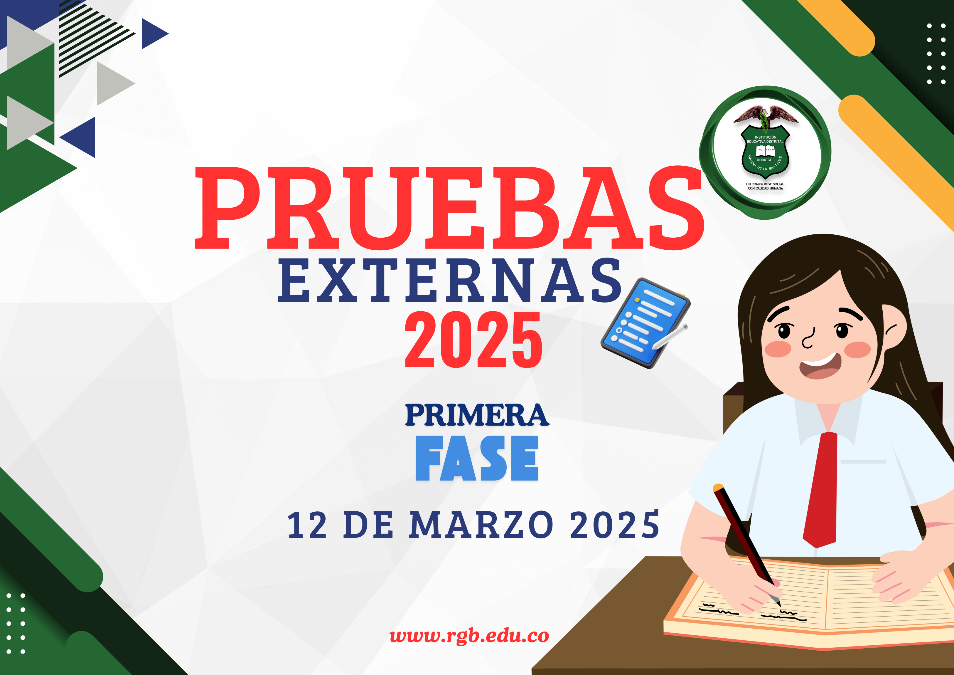 PRUEBAS EXTERNAS VIGENCIA 2025