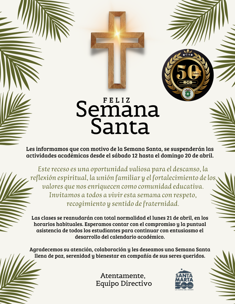 FELIZ SEMANA SANTA