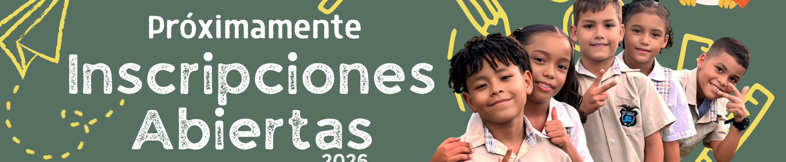 Vídeo Inscripciones Abiertas Infantil Verde
